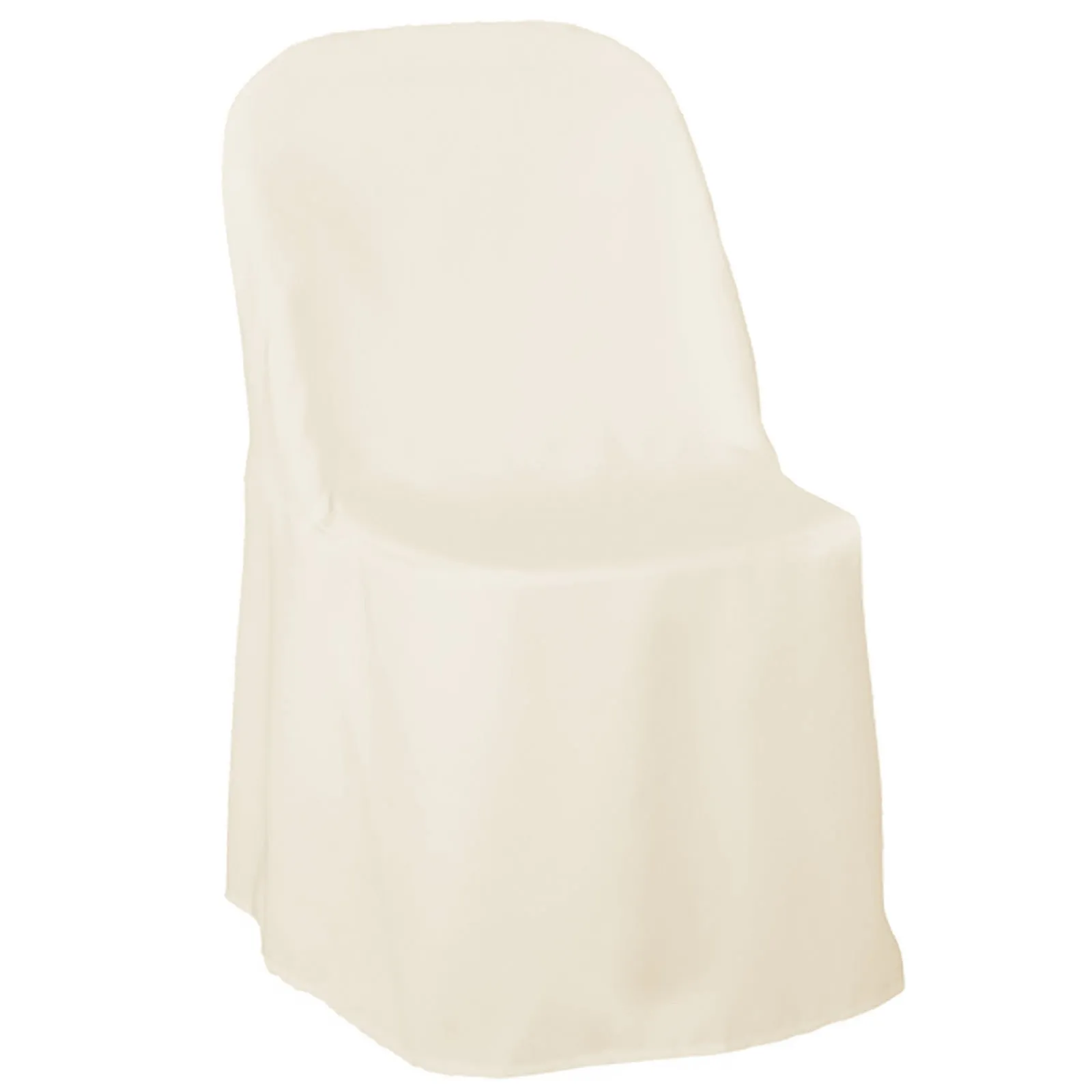 10 Elegant Wedding/Party Folding Chair Covers - Polyester Cloth