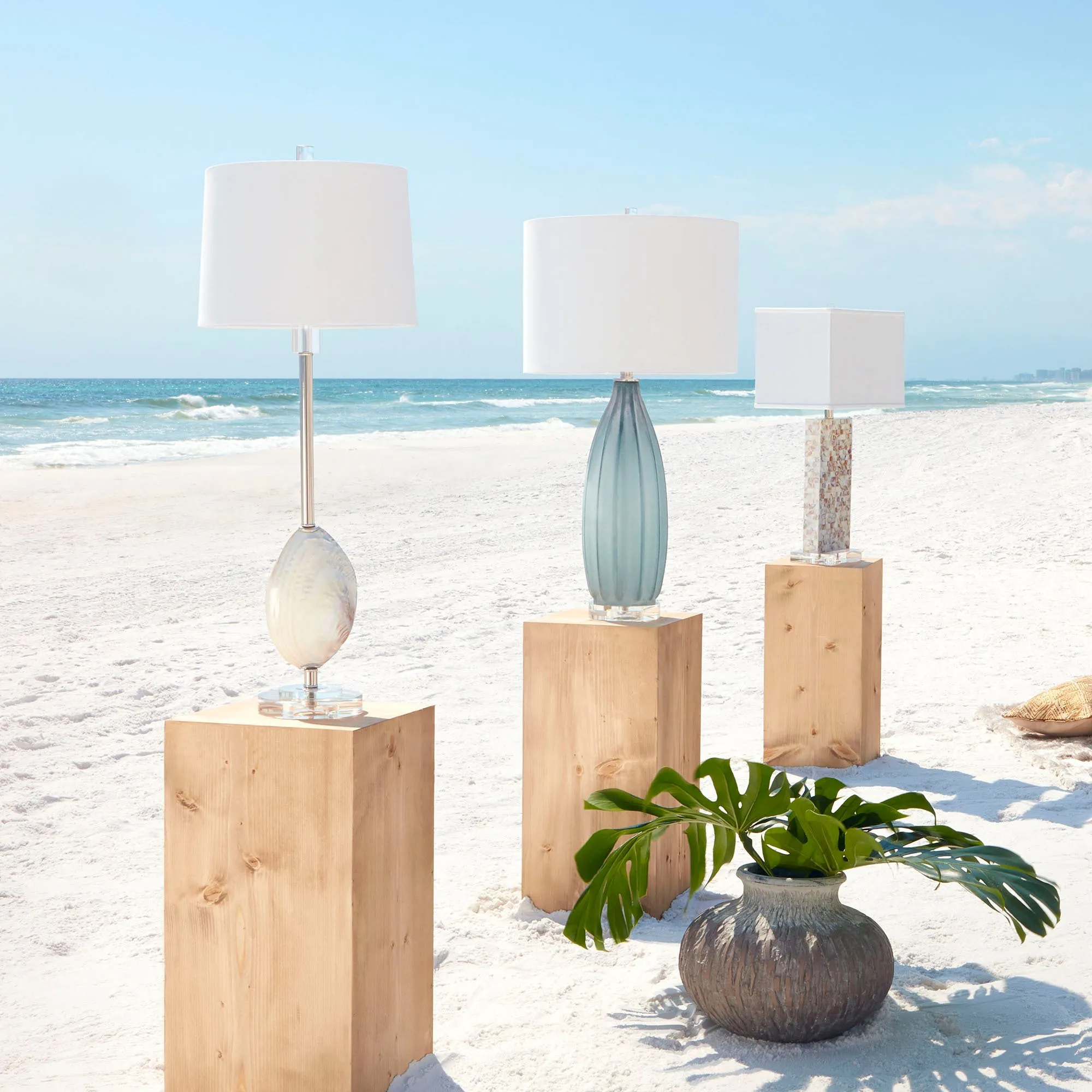 Blakemore Table Lamp|Grey by Cyan