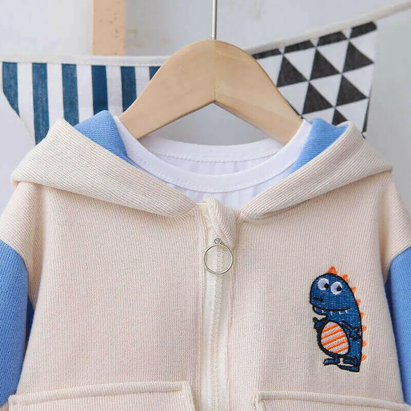 Boys Clothes Suits  Autumn Kids Cartoon Pattern Outfits for