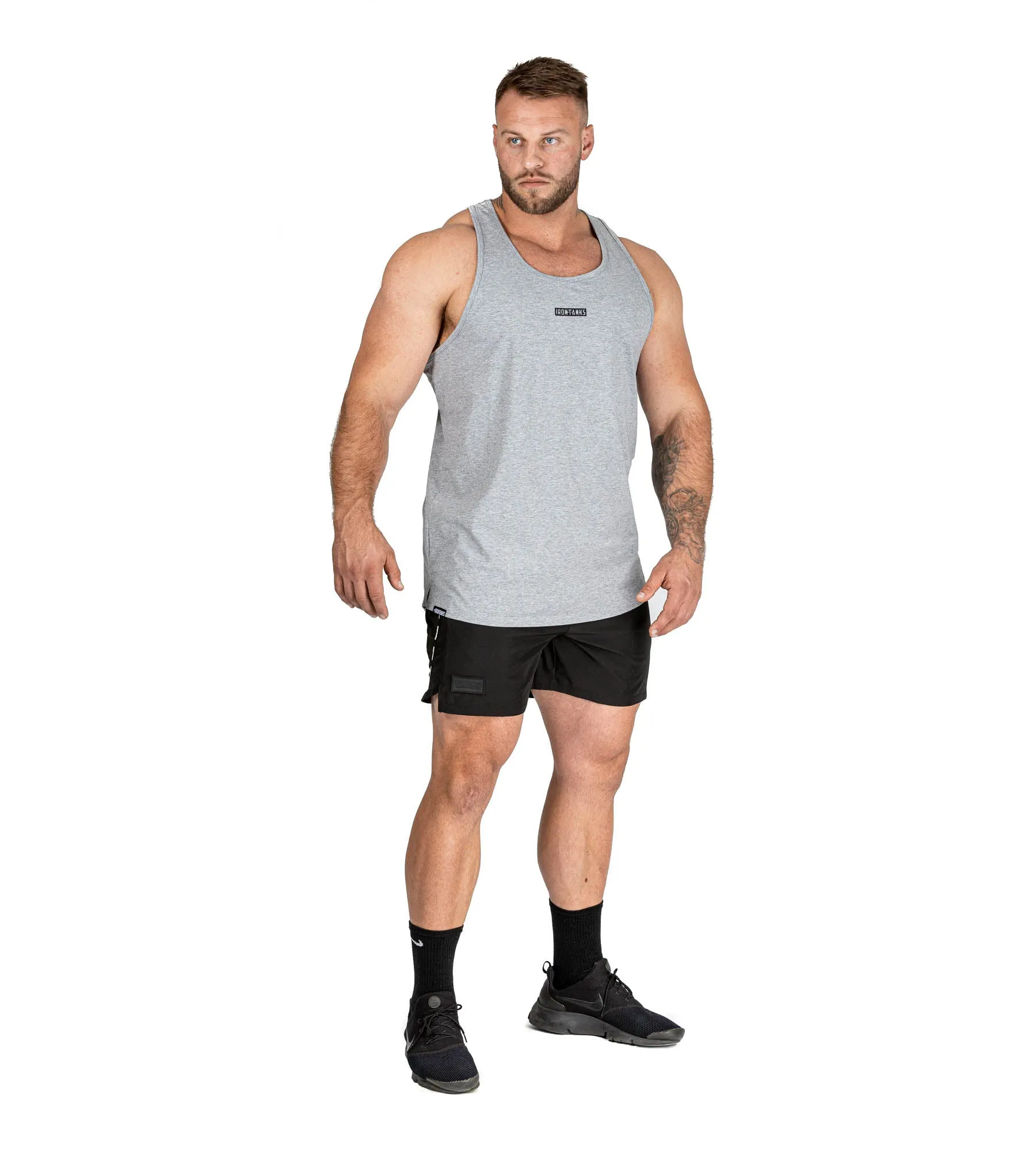 Classic Muscle Singlet - Marle Grey