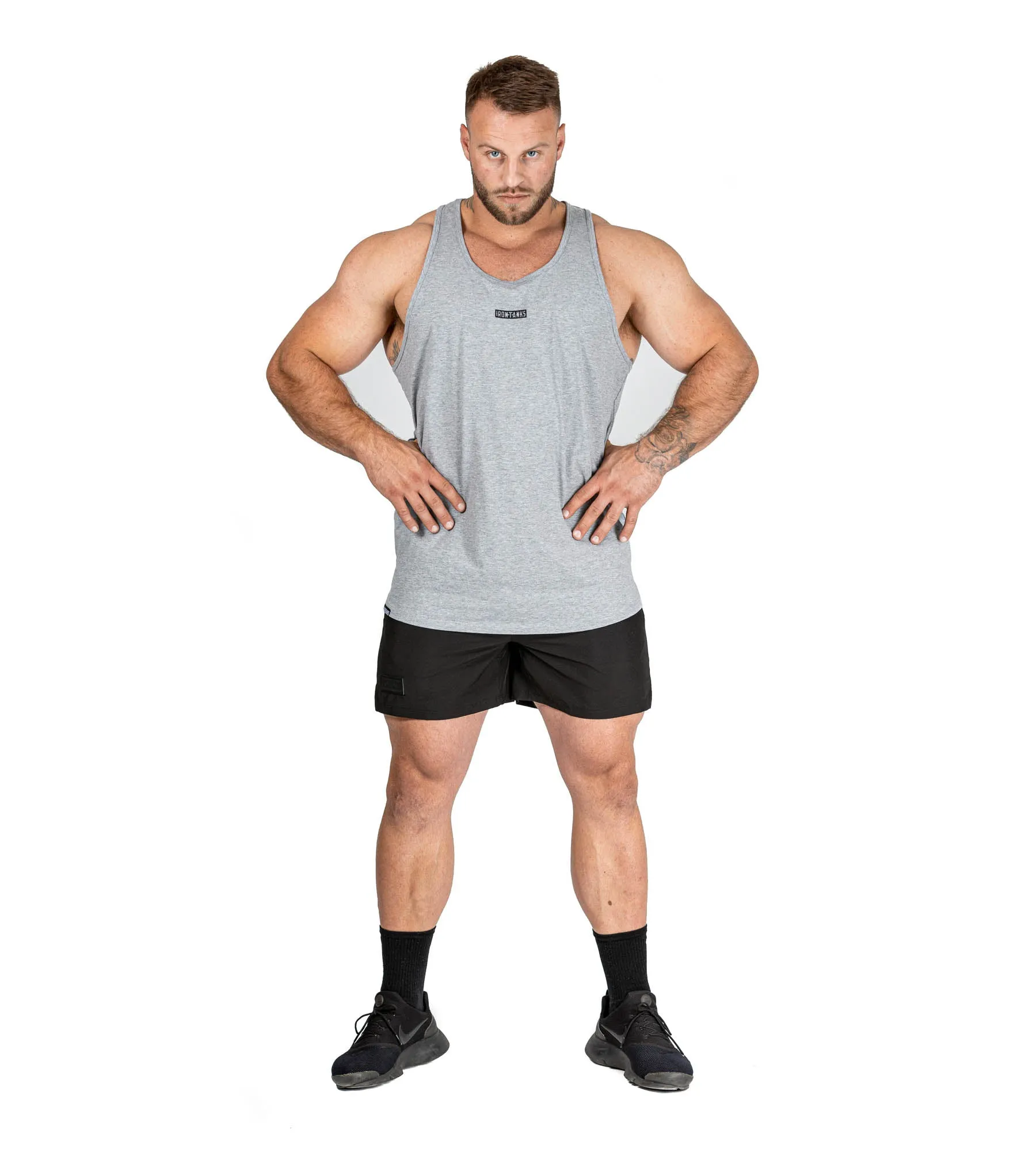 Classic Muscle Singlet - Marle Grey