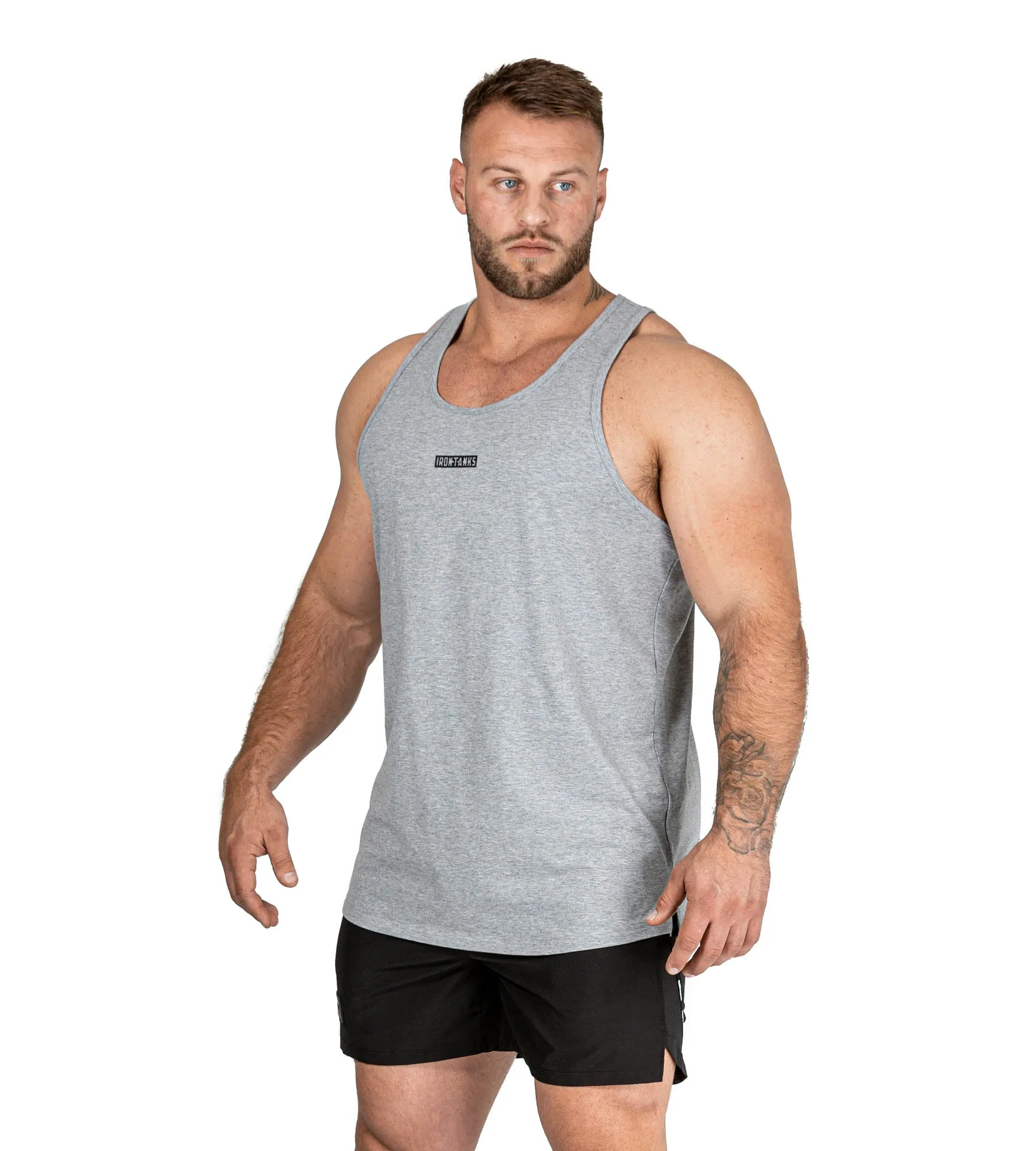 Classic Muscle Singlet - Marle Grey