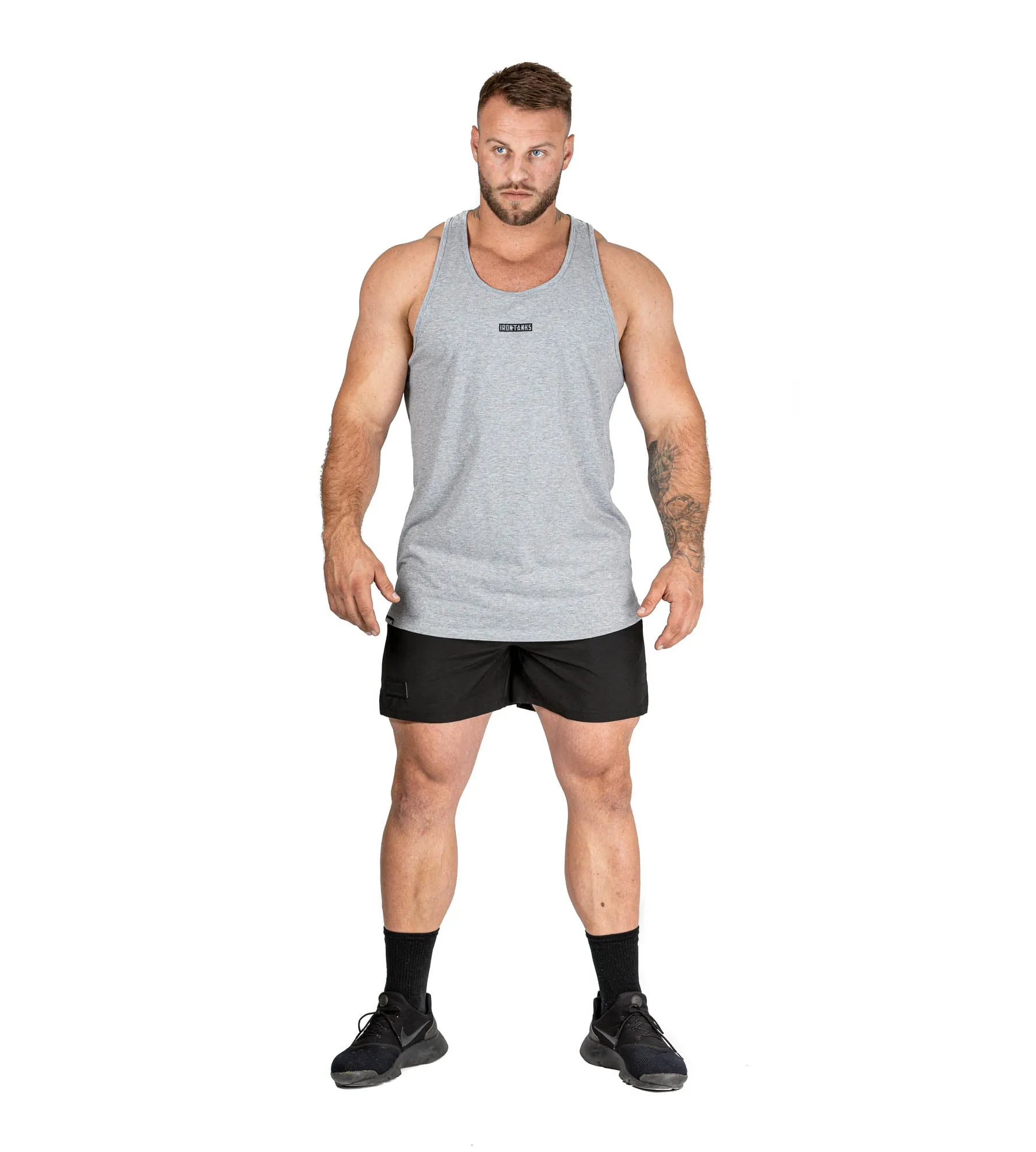 Classic Muscle Singlet - Marle Grey