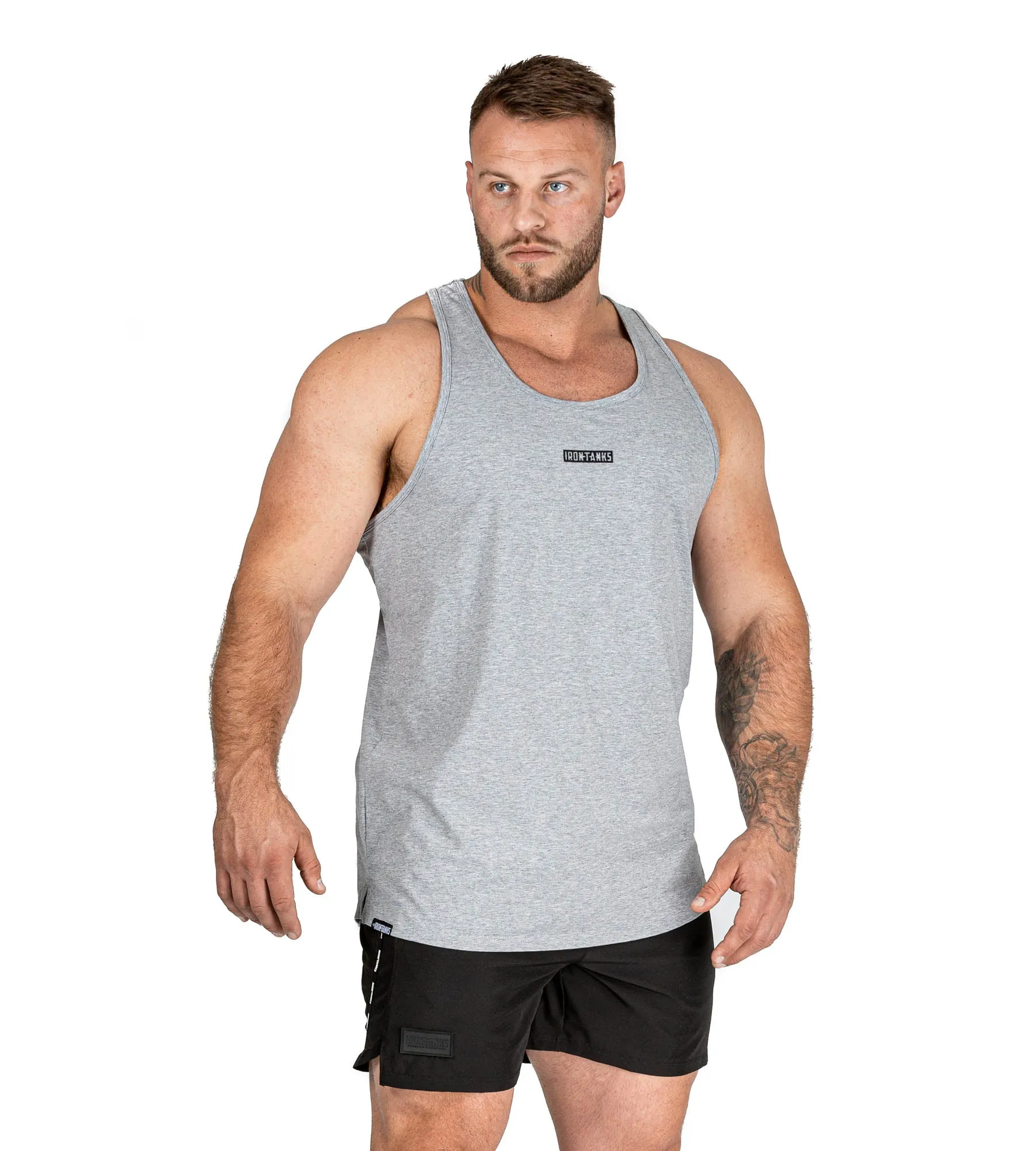 Classic Muscle Singlet - Marle Grey