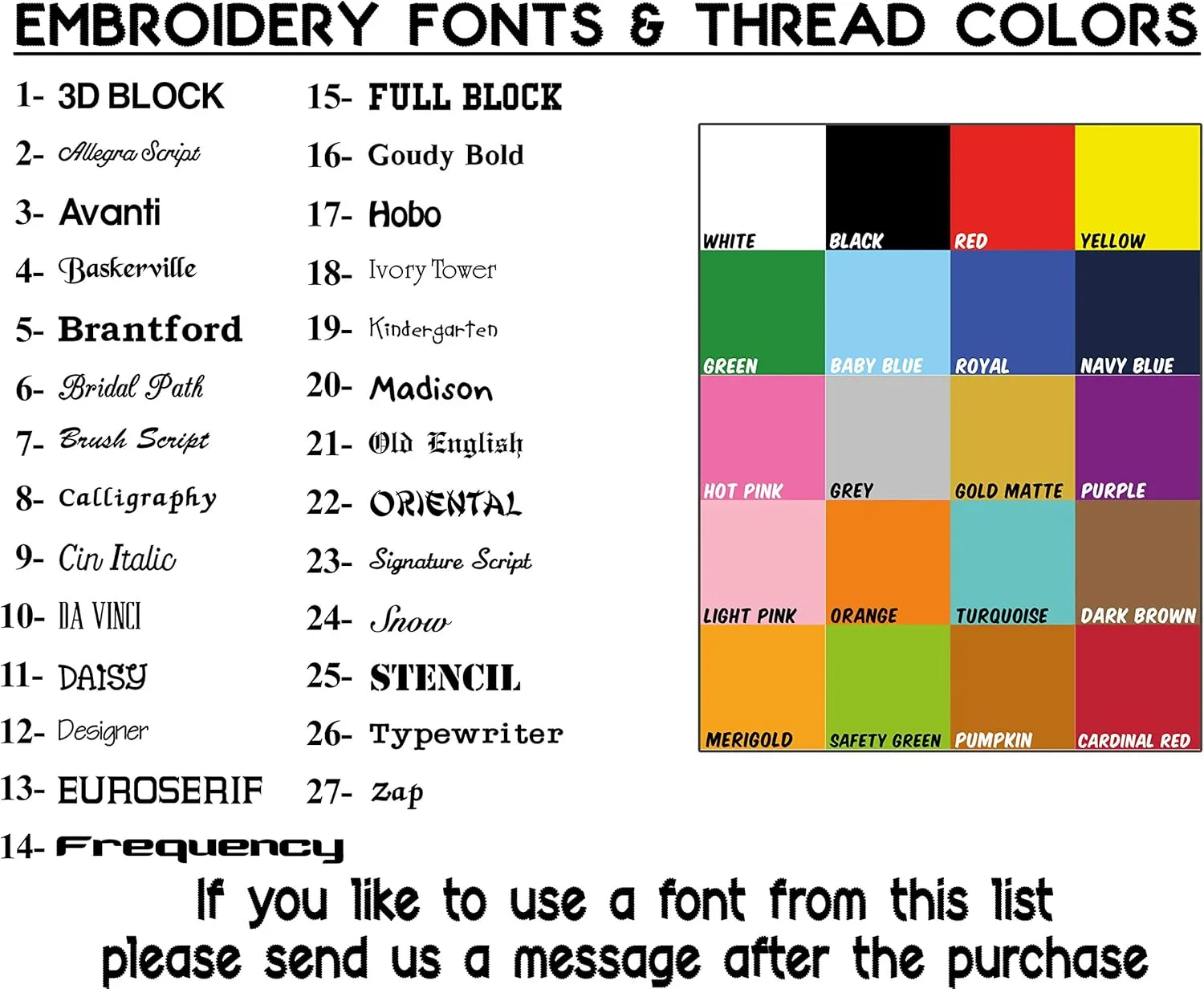 Custom Embroidered Shirts for Men - Your Text - Personalized Embroidery Polos
