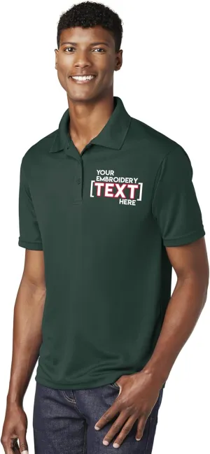 Custom Embroidered Shirts for Men - Your Text - Personalized Embroidery Polos