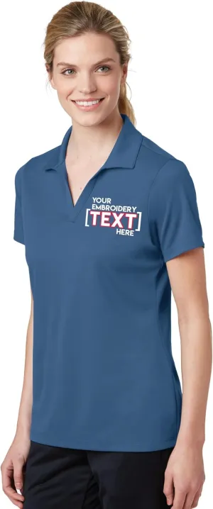 Custom Embroidered Shirts for Women - Your Text - Personalized Embroidery Polos