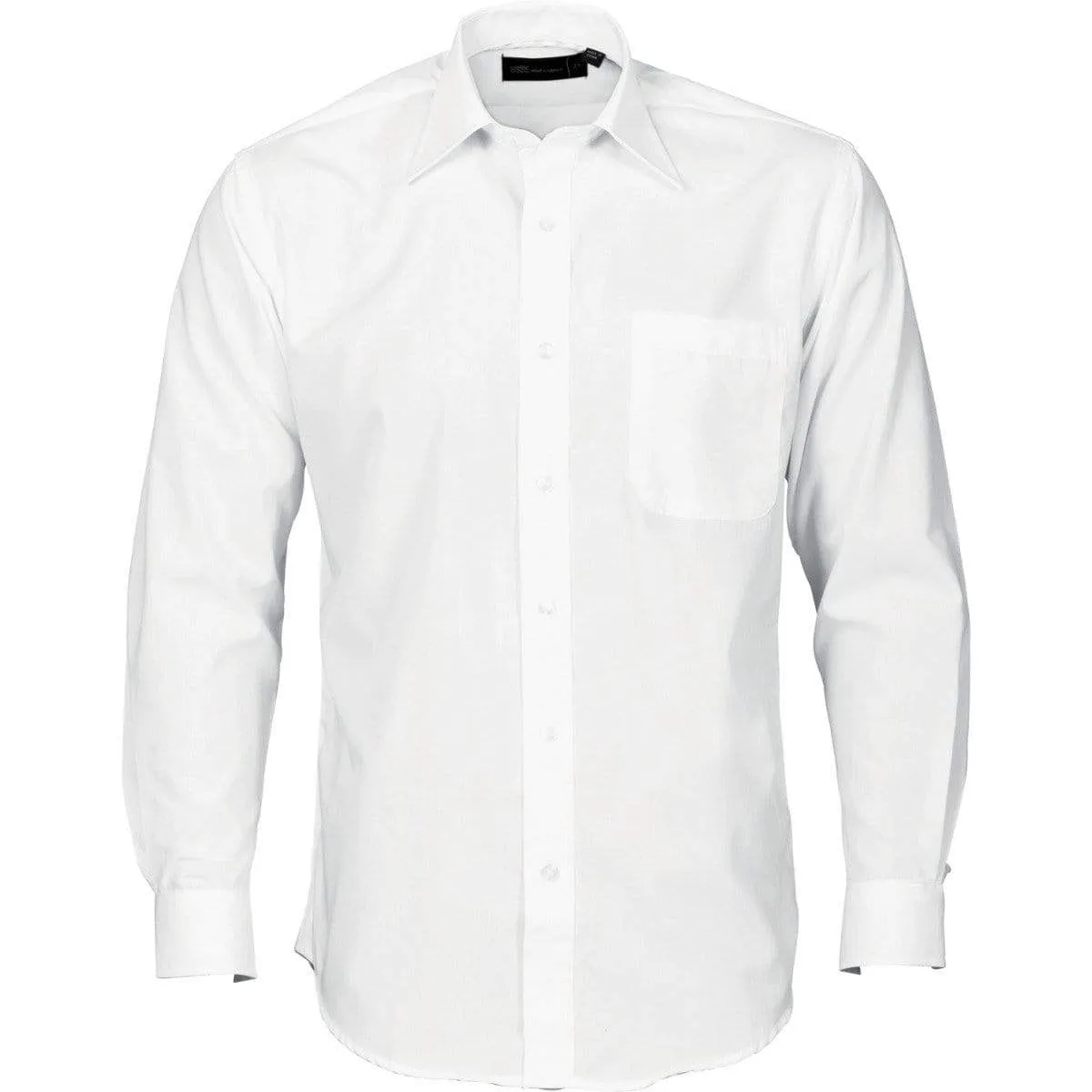 Dnc Workwear Polyester Cotton Long Sleeve Business Shirt - 4132