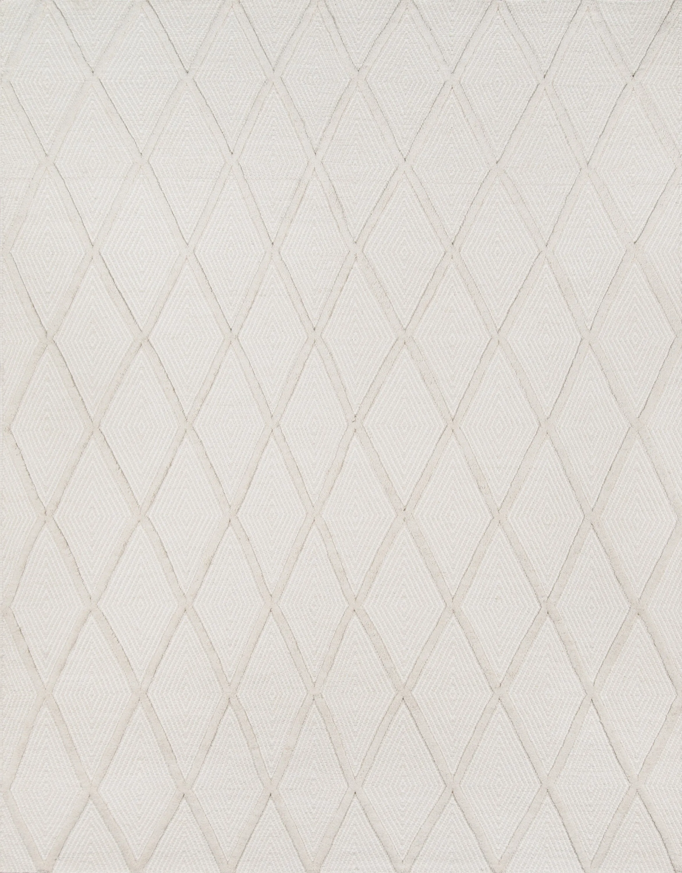 Hand Woven Spring Beige Area Rug