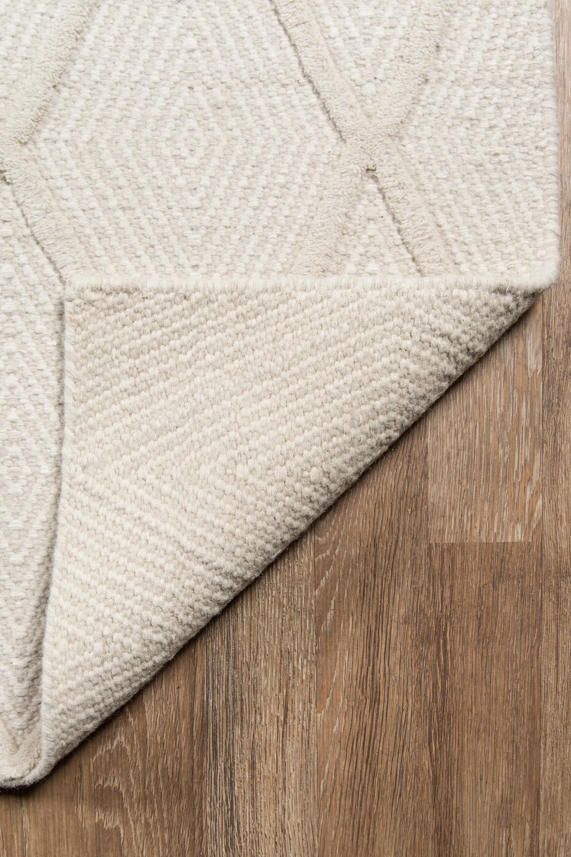 Hand Woven Spring Beige Area Rug
