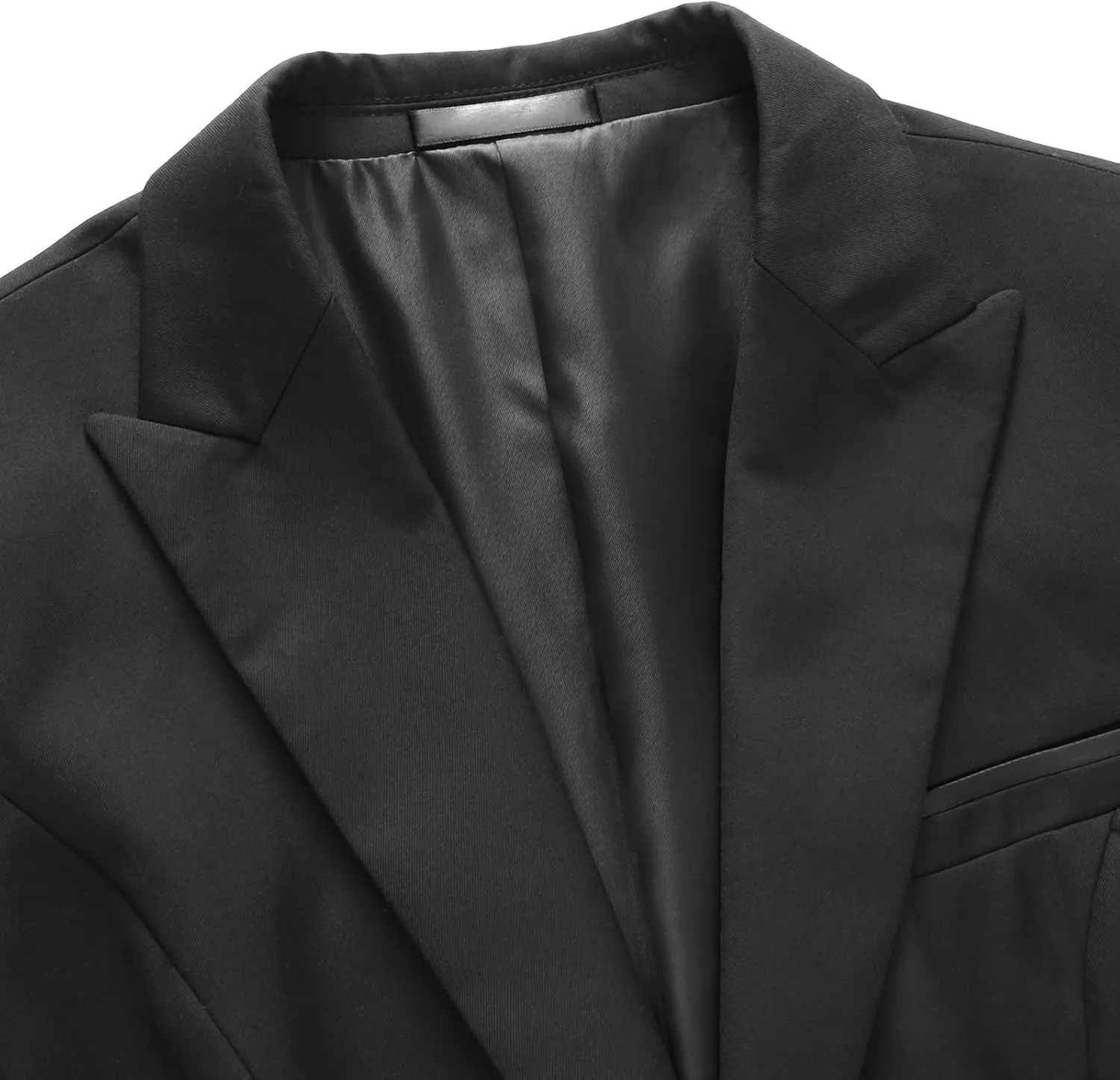 Lamgool Womens Suit 2 Piece Set Business One Button Peak Lapel Blazer Jacket with Pants for Office Ladies
