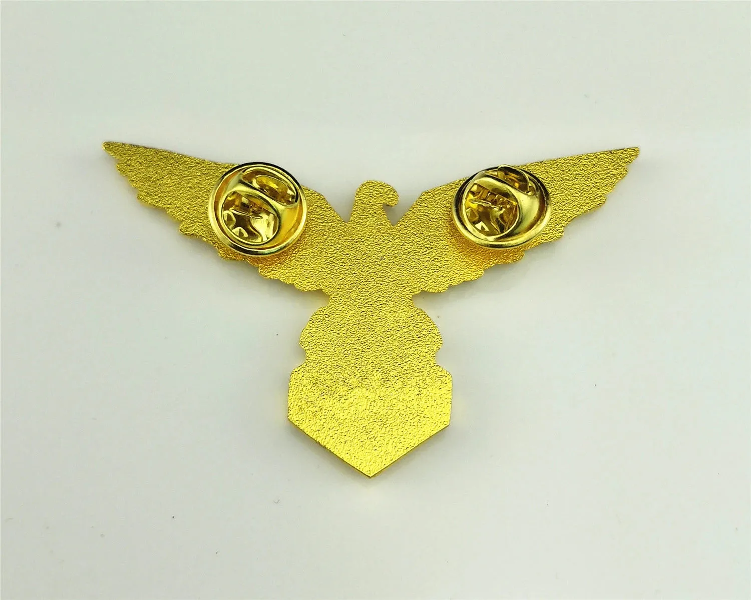 Master Mason Blue Lodge Brooch - Gold Plated Eagle Shape