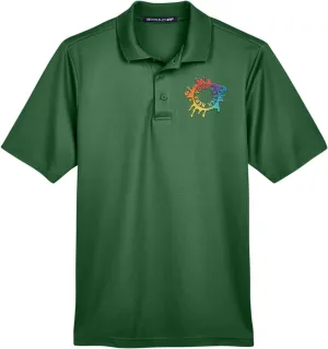 Mato & Hash Custom Embroidered Polo with Your Logo Here | Men's and Women's Polo for Business | Performance Plaited Polo