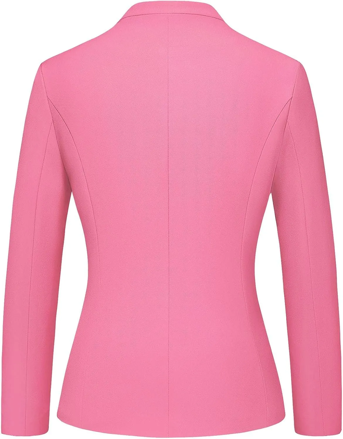 MODFUL Women's Business Pant Suit Set 2 Piece Slim Fit Blazer Jacket One Button Buckle Closure Lady Work Suit for Office