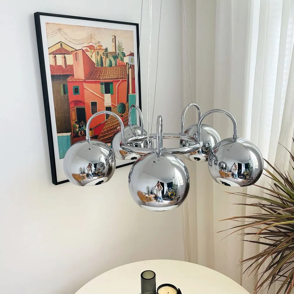 Nordic Led Pendant Light for Dining Room Minimalist Iron Retro Pendant Ceiling Lights Bedroom Living Room Decoration