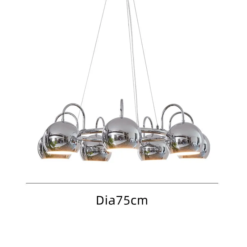 Nordic Led Pendant Light for Dining Room Minimalist Iron Retro Pendant Ceiling Lights Bedroom Living Room Decoration