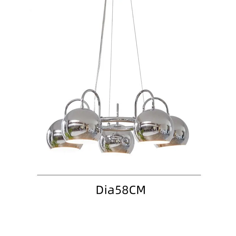 Nordic Led Pendant Light for Dining Room Minimalist Iron Retro Pendant Ceiling Lights Bedroom Living Room Decoration