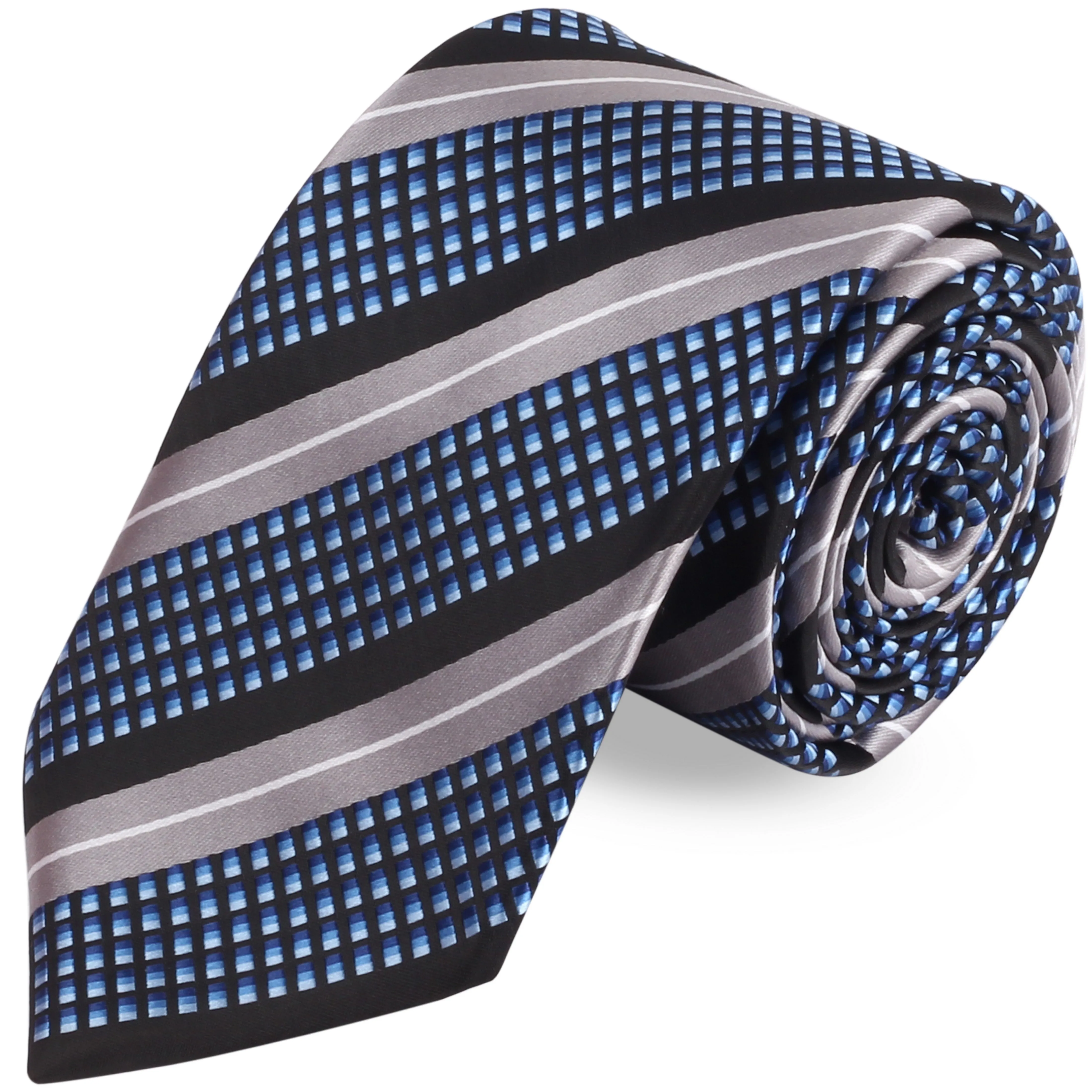 Peluche Inverted Blaze  Microfiber Necktie For Men