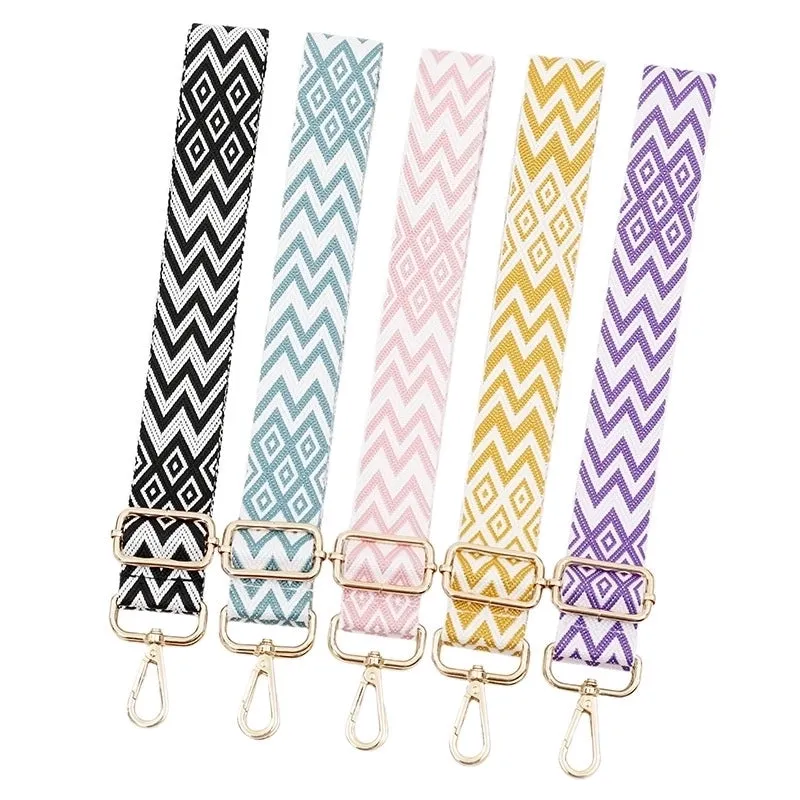Polyester Stripe Bag Strap