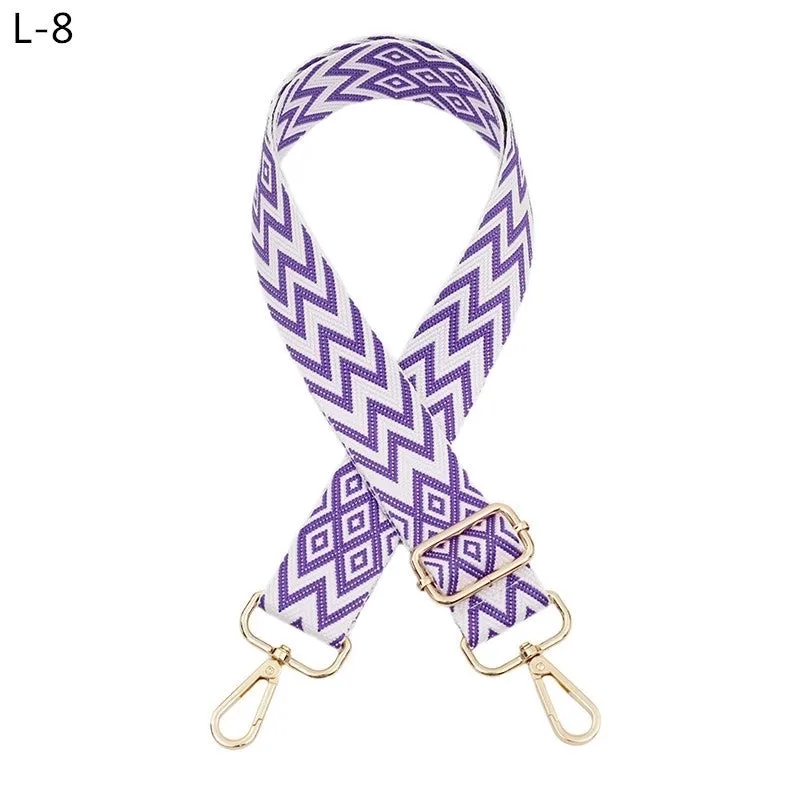 Polyester Stripe Bag Strap