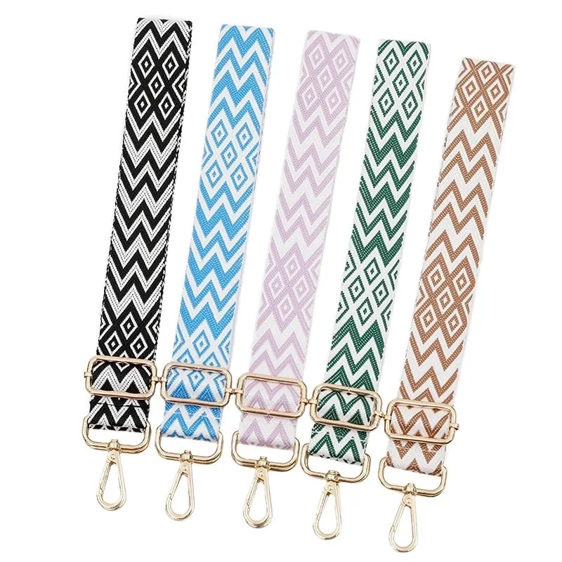 Polyester Stripe Bag Strap