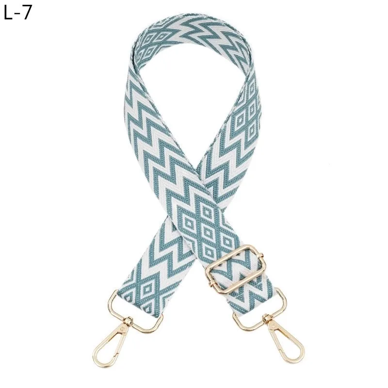 Polyester Stripe Bag Strap