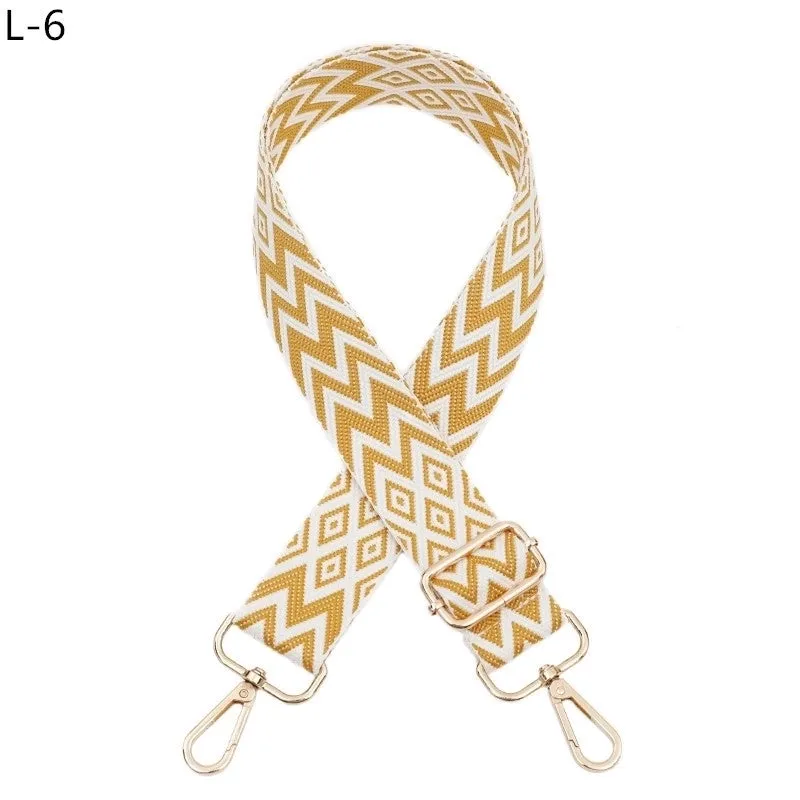 Polyester Stripe Bag Strap