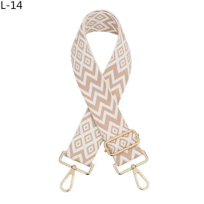 Polyester Stripe Bag Strap