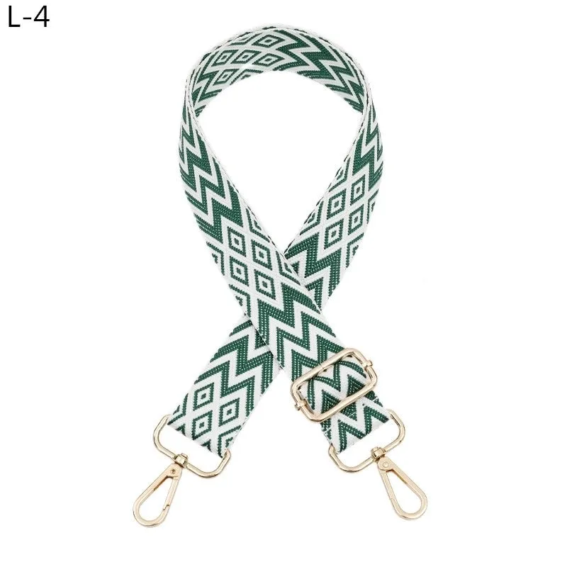 Polyester Stripe Bag Strap