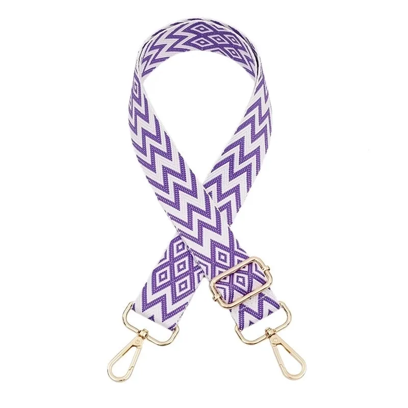 Polyester Stripe Bag Strap