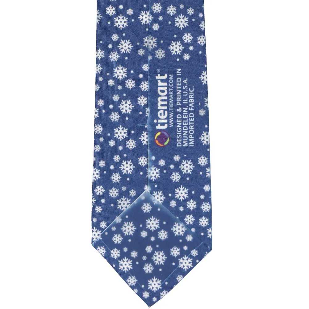 Snowflake Extra Long Necktie