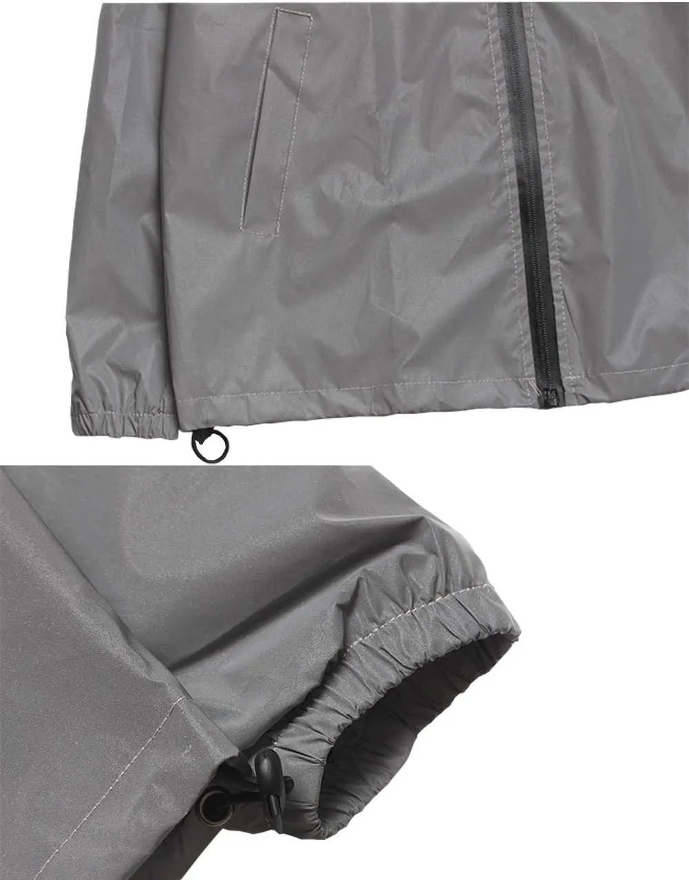 TR Mens 3M Super Bright Reflective Jacket Coat
