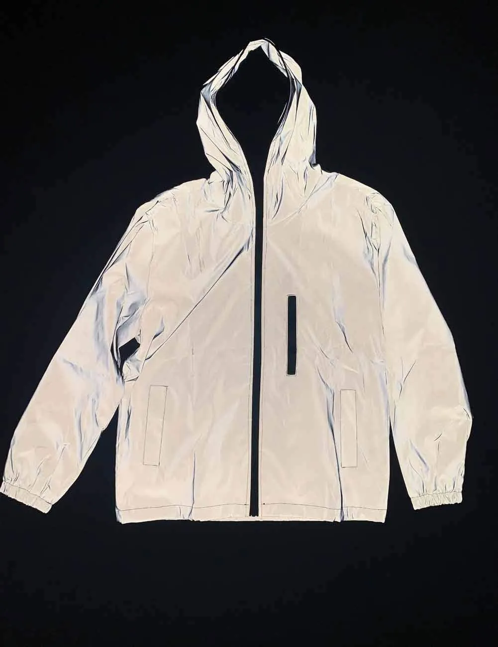 TR Mens 3M Super Bright Reflective Jacket Coat
