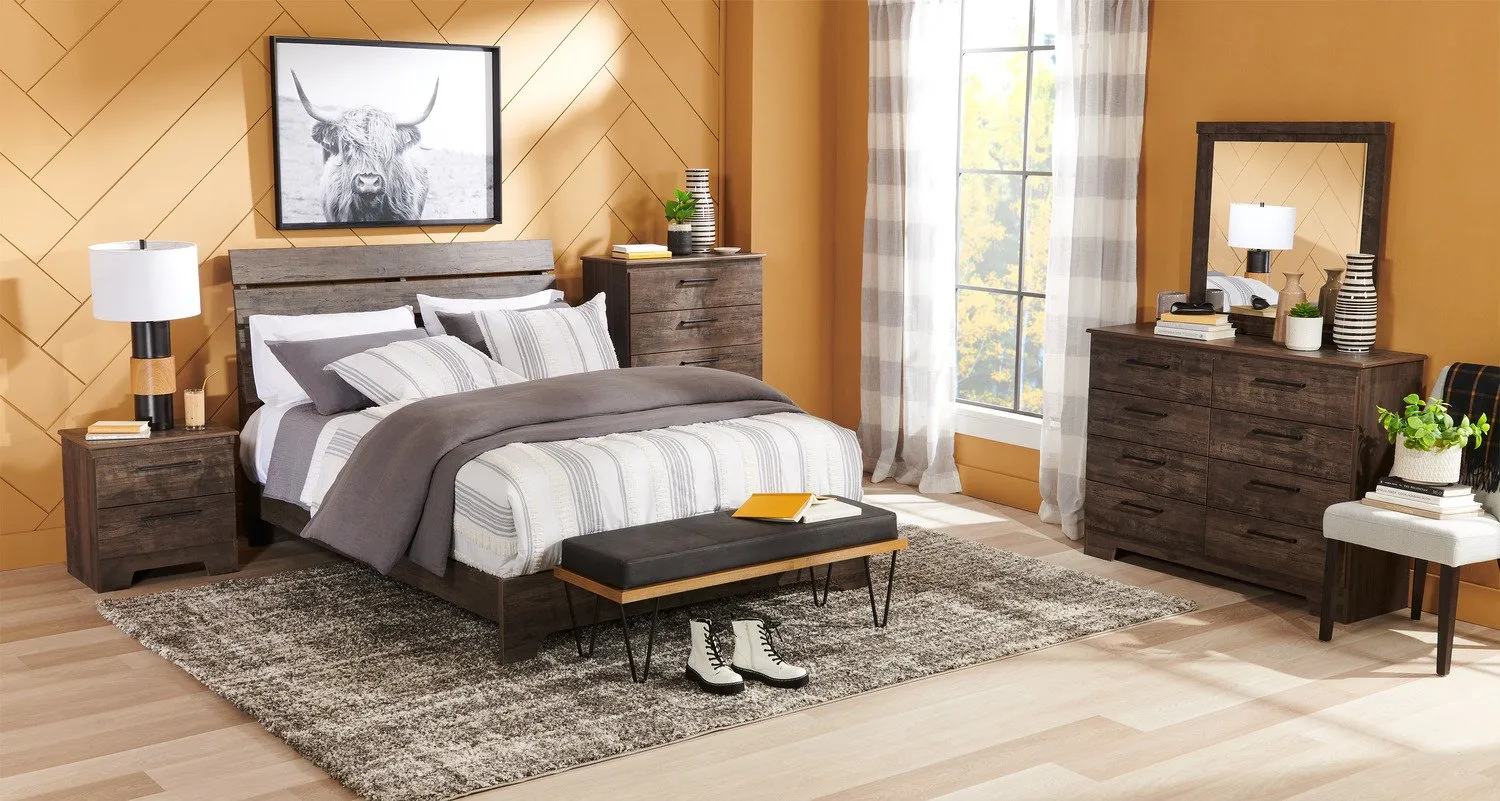 Vash 6-Piece Queen Platform Bedroom Set