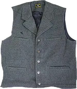 Wyoming Traders Men's Buckaroo Wool Vest